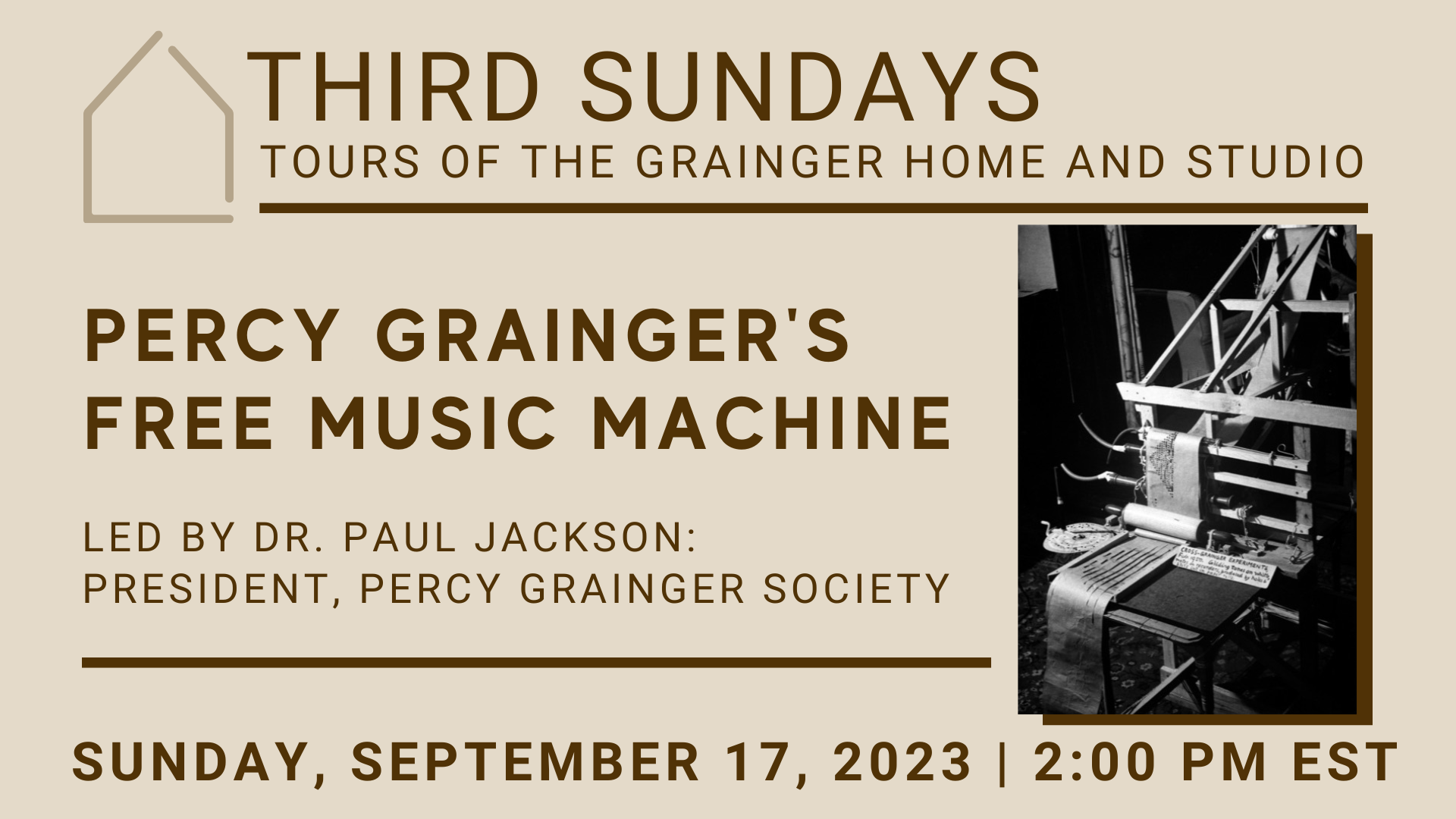 Third Sundays_Grainger's Free Music Machine